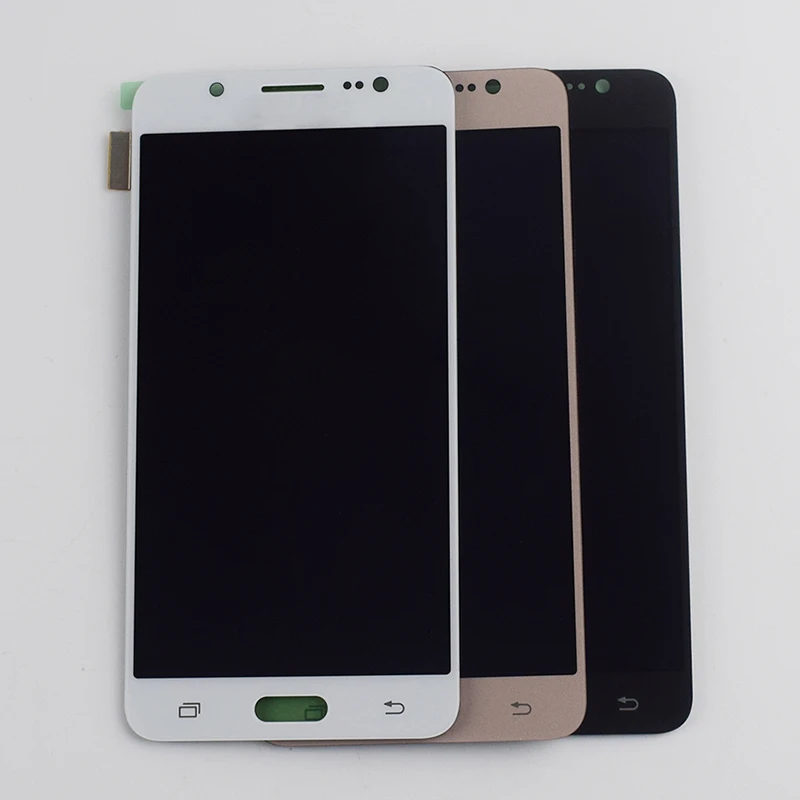 Регулируемый для samsung Galaxy J5 ЖК-экран J510 J510FN J510F J510G J510Y ЖК-дисплей кодирующий преобразователь сенсорного экрана в сборе рамка