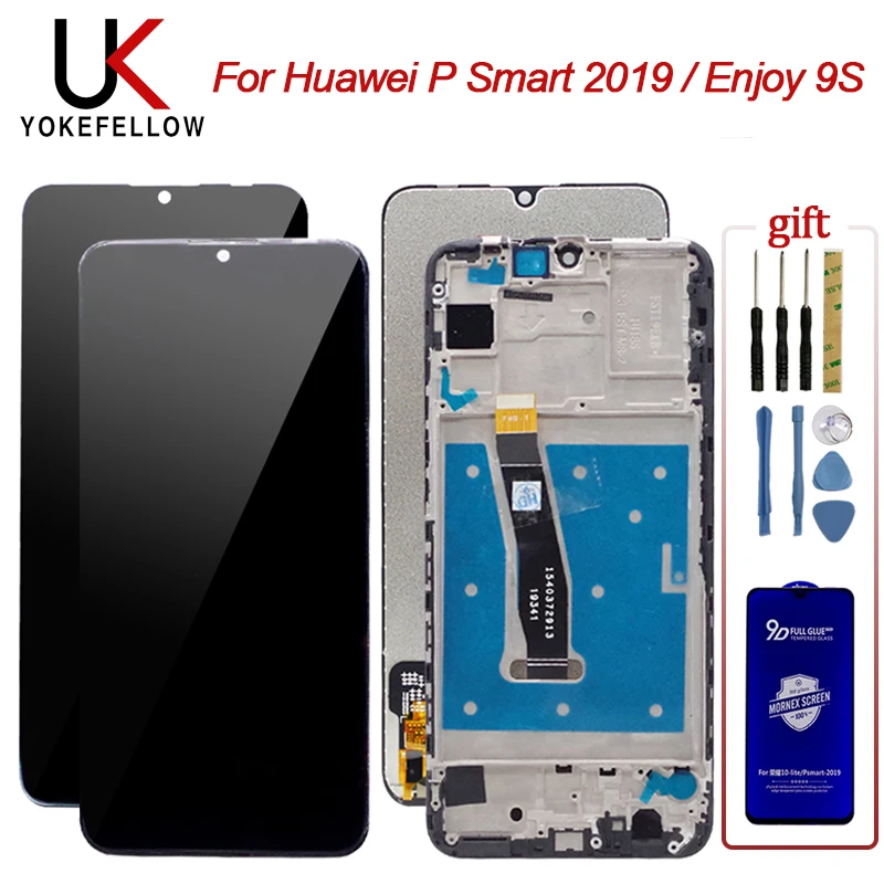 Сменный сенсорный ЖК экран для Huawei P Smart 2019 6 21 дюйма|Экраны мобильных телефонов| |