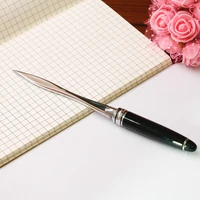 1pc useful black office school letter opener cut paper tool letter supplies cutter tool business cut paper utility knife supply
