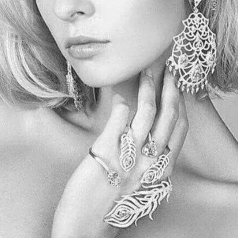 Модный Индивидуальный браслет из фианита высокого качества блестящий эффектный