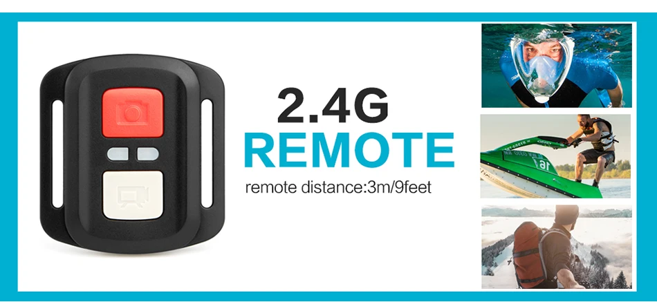 GEEKAM Экшн-камера H2R/H2 ультратонкий HD 4 K/25fps WiFi 2," 170D подводный водонепроницаемый велосипедный шлем Экстремальные виды спорта видео камера