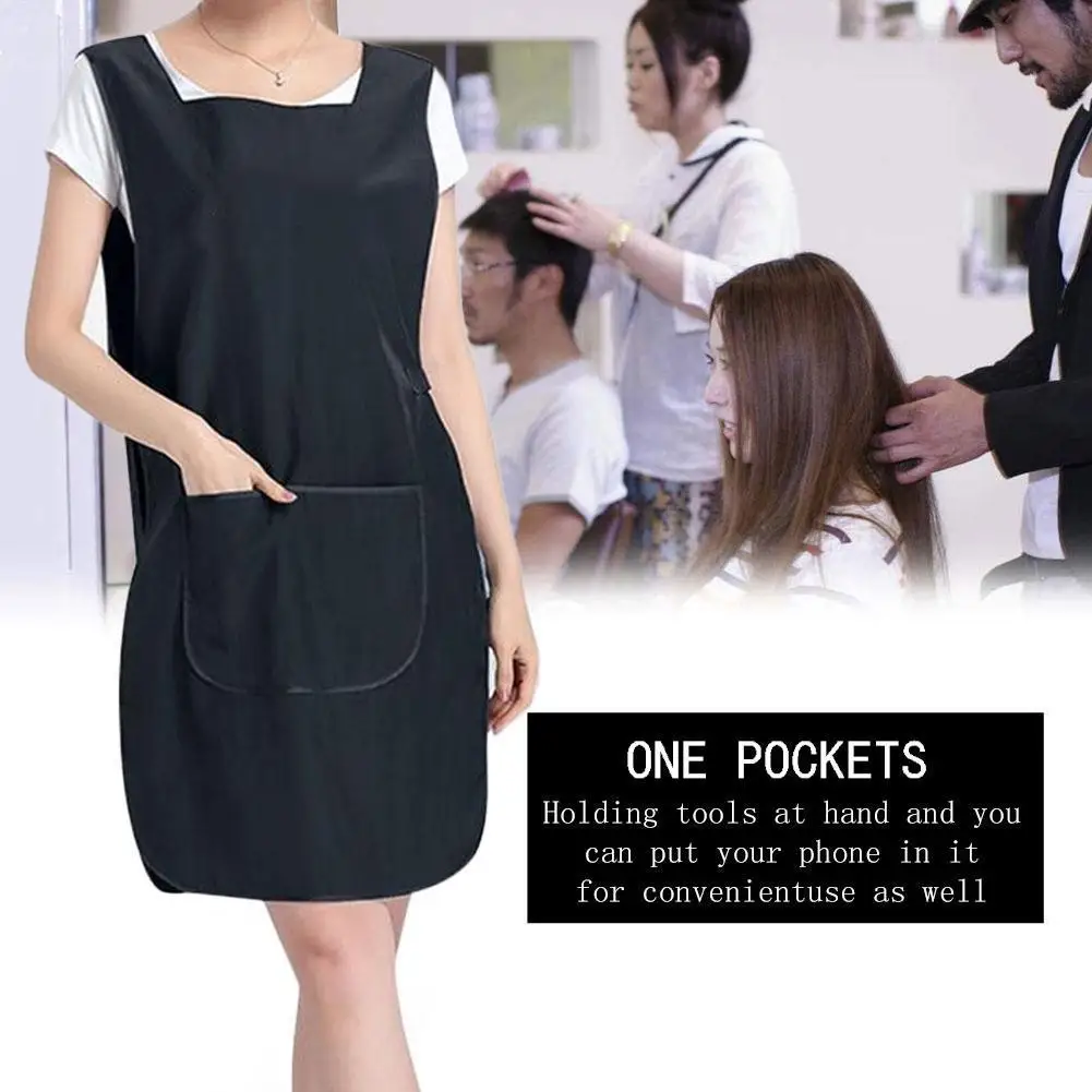 

Professional Stylist Apron Waterproof Hairdressing Cloth Salon Wrap Haircuts Shampoo U1V8 Coloring Tool Hair U8K7