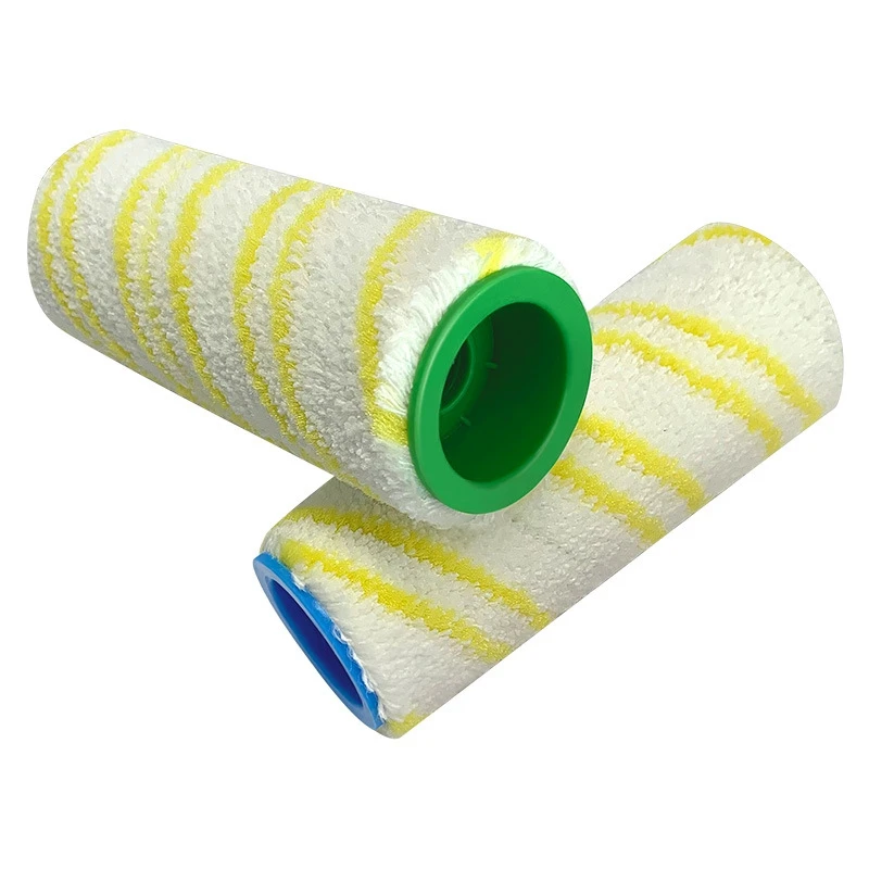 2 Pcs Roller Brush Set Wet Dry Hard Floor Vacuum Cleaner Replacement for Karcher FC3 FC5 Accessories Kit | Бытовая техника