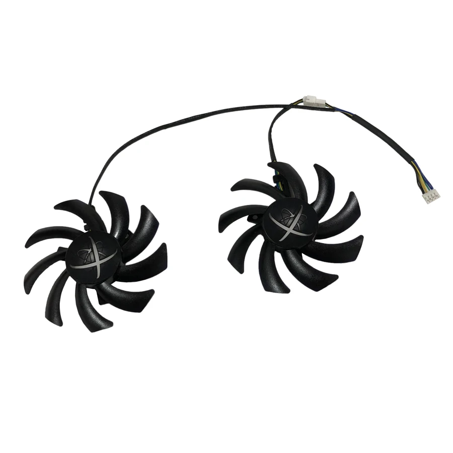 2 шт./лот радиатор для компьютерной графической карты 85 мм 12 В постоянного тока 0 35