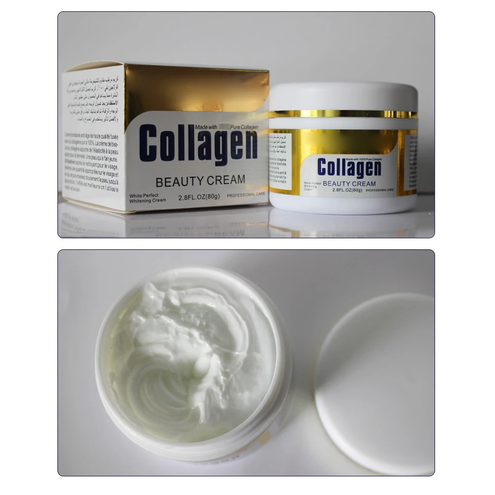 

Collagen Power Cream Moisturize Facial Skin Care Whitening Collagen Cream Wrinkle Remover Anti Aging Cream Cosmetic