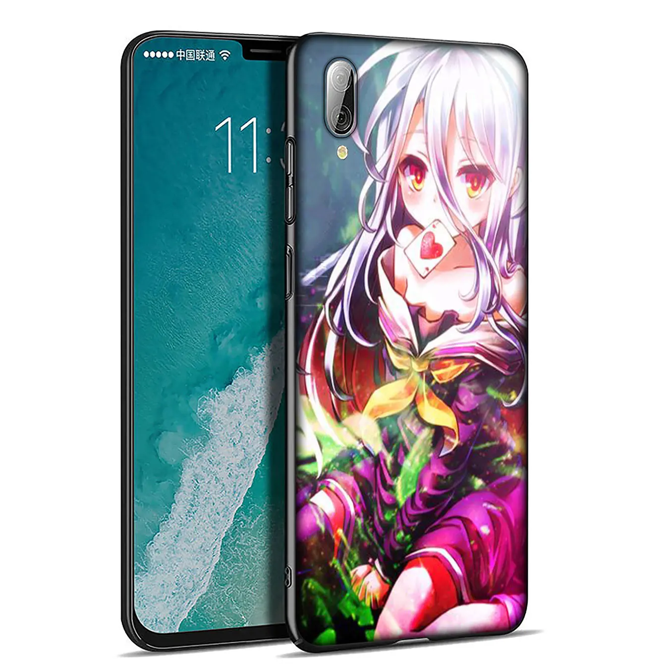 IYICAO No Game Life Cartoon Soft Silicone Phone Case for Xiaomi Redmi Note 8 8T 8A 7 7A 6 6A 5 5A K30 K20 Pro GO S2 Cover |