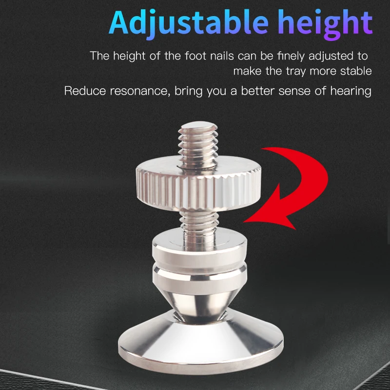 Амортизирующая Подушечка Для ногтей из чистой меди с родиевым покрытием