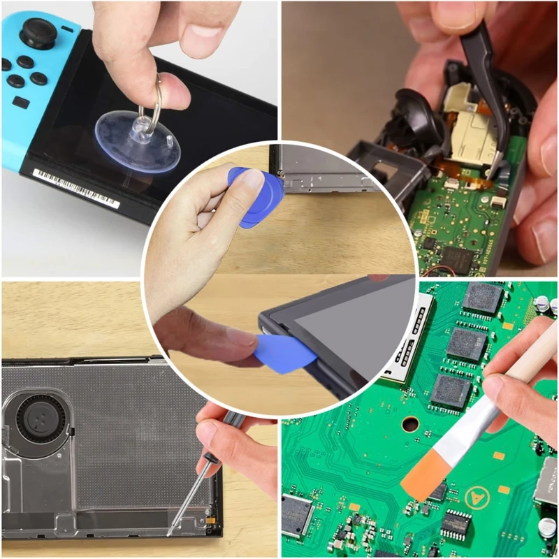

H054 Screwdriver Set Professional 17 in 1 Video Game Repair Tool Kit Tri Wing Tip Screwdrivers Pack Compatible with Switch