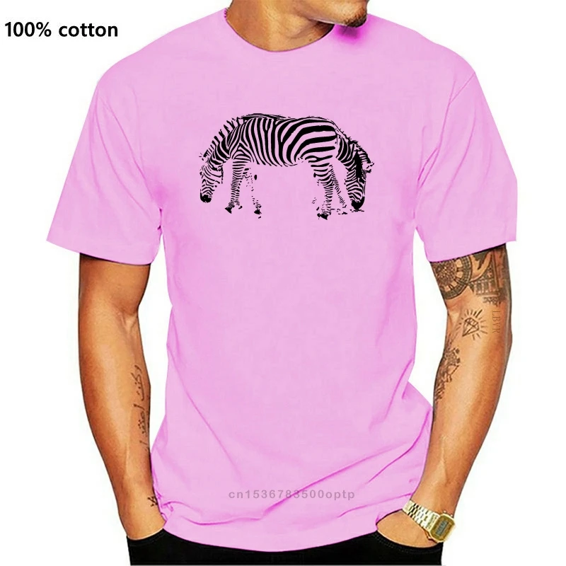 

Мужская футболка зебра с оптической иллюзией дикой природы животных сафари природа Африка Мужская футболка Лидер продаж футболки