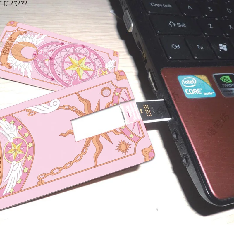 Аниме CardCaptor Sakura действие напечатанный рисунок Косплэй Таро кулло Клоу карты USB