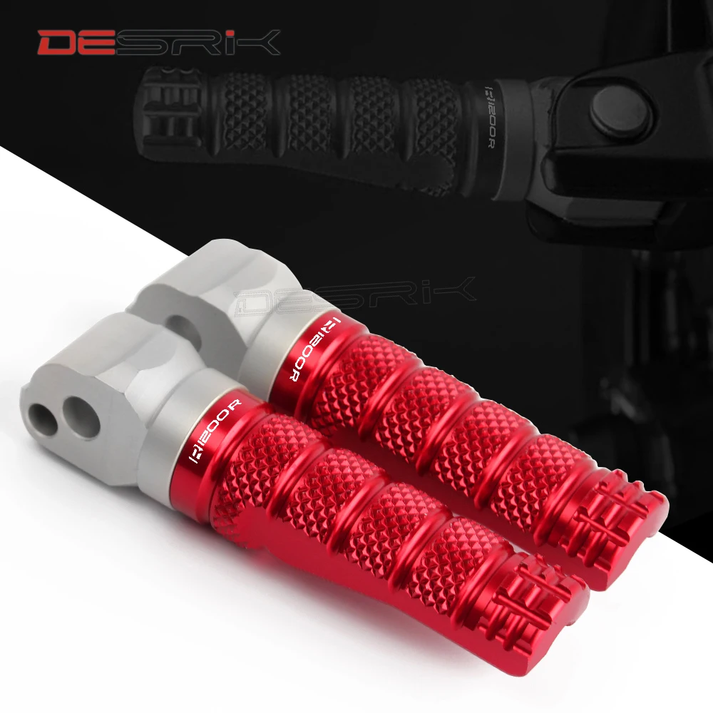 Бесплатная доставка CNC Алюминиевые мотоциклетные Задние подножки для BMW R1200RS R1200 RS