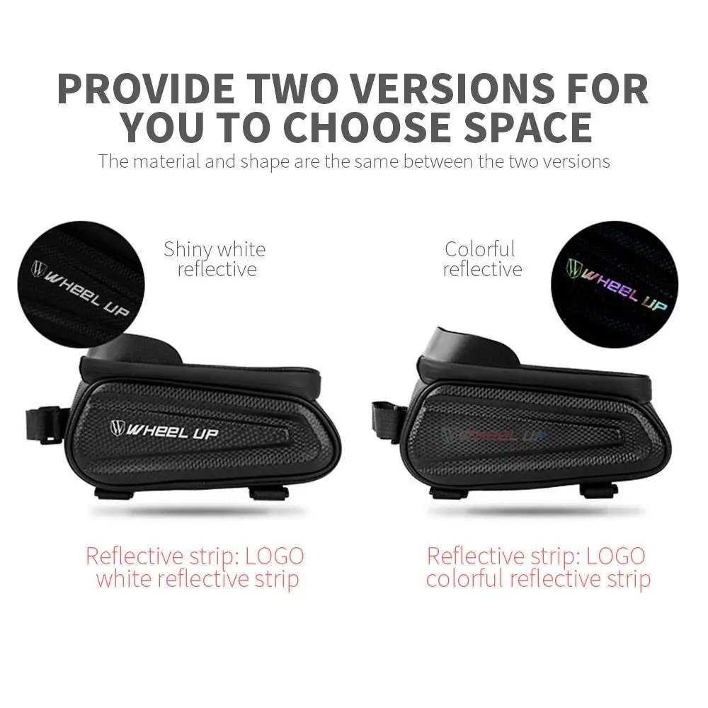 4.7-7 Inch Bicycle Front Frame Bag Phone Holder Pouch 2020 New Hot Touch Screen Waterproof 2 Colors Mountain Bike | Спорт и
