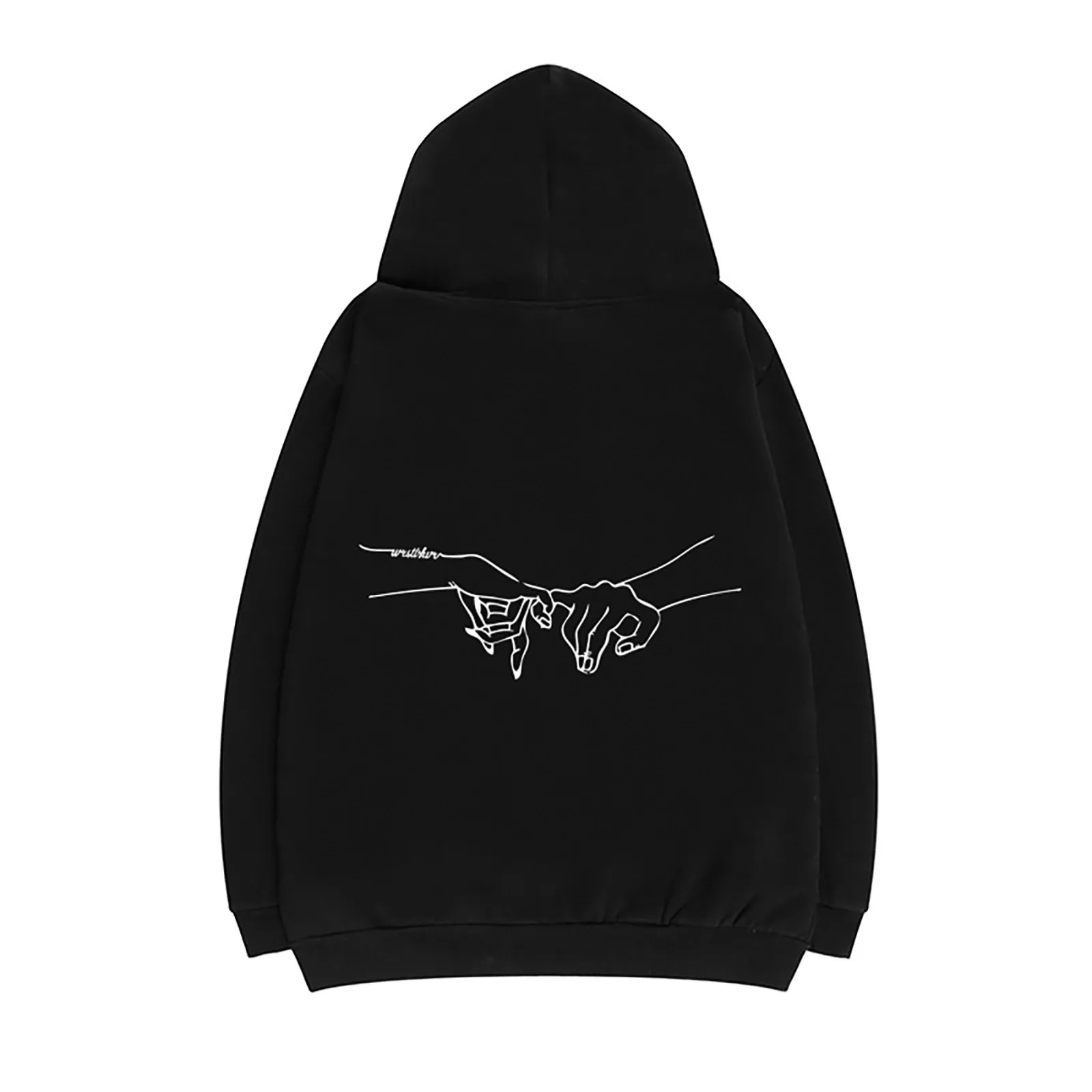 Promise 2021 Ladies Loose Hooded Long-sleeved Drawstring Fashion Casual Comfortable Sweater Free Shipping Las Mujeres Sweetshirt