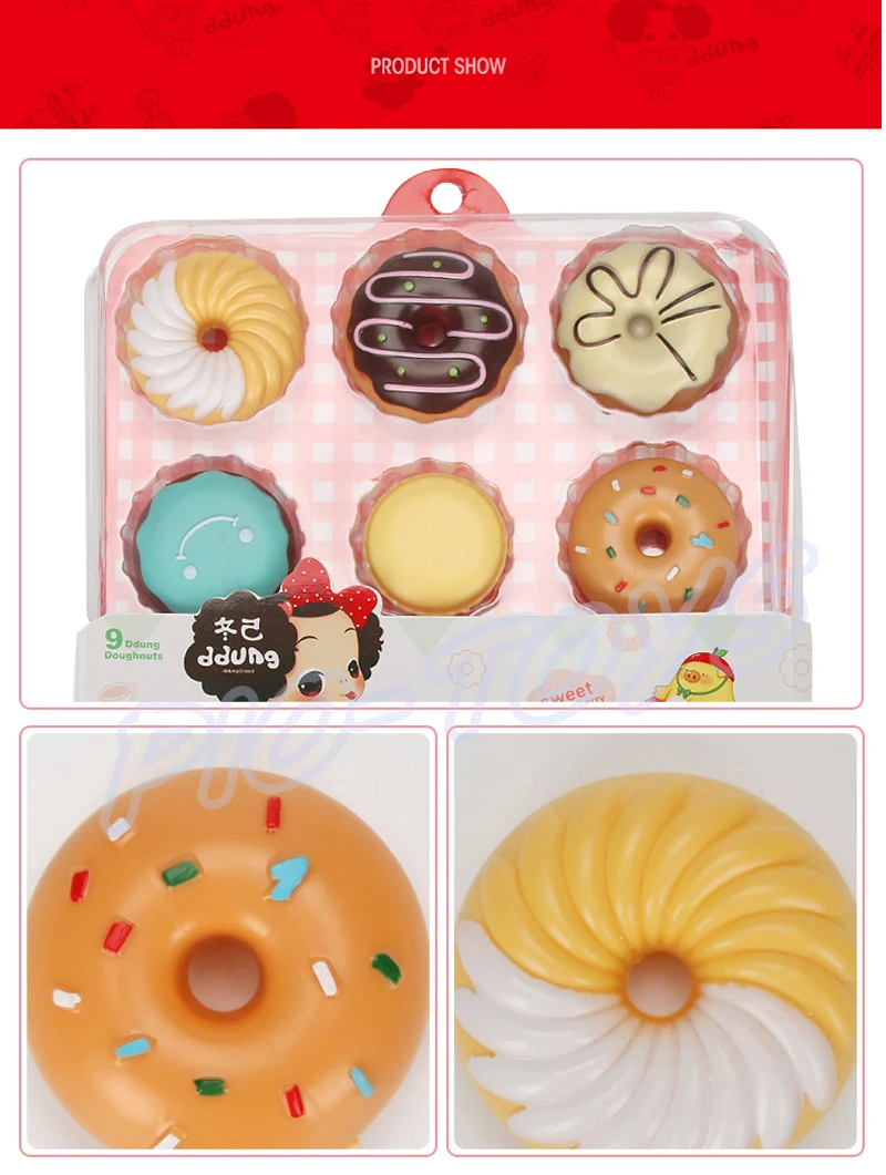 Новогодний подарок для детей ролевые игрушки Пончик имитация торта модель