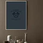 Абстрактный настенный постер House of Carmelide Kaamelott, современный стиль, холст с рисунком, Современная фотография