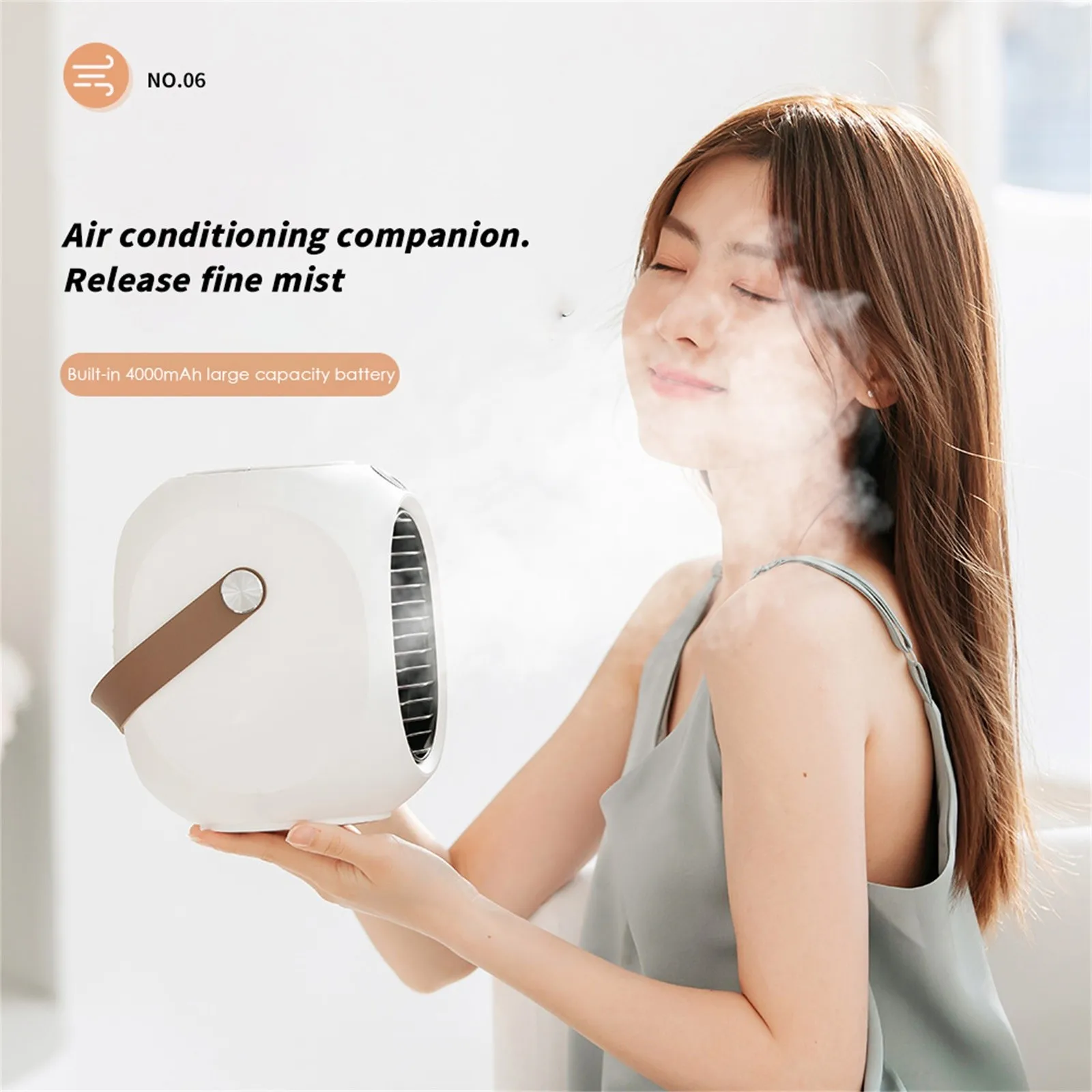 

USB Mini Portable Air Conditioner Humidifier Air Cooler Upgraded Mute air conditioner mini usb air cooler portable Home office
