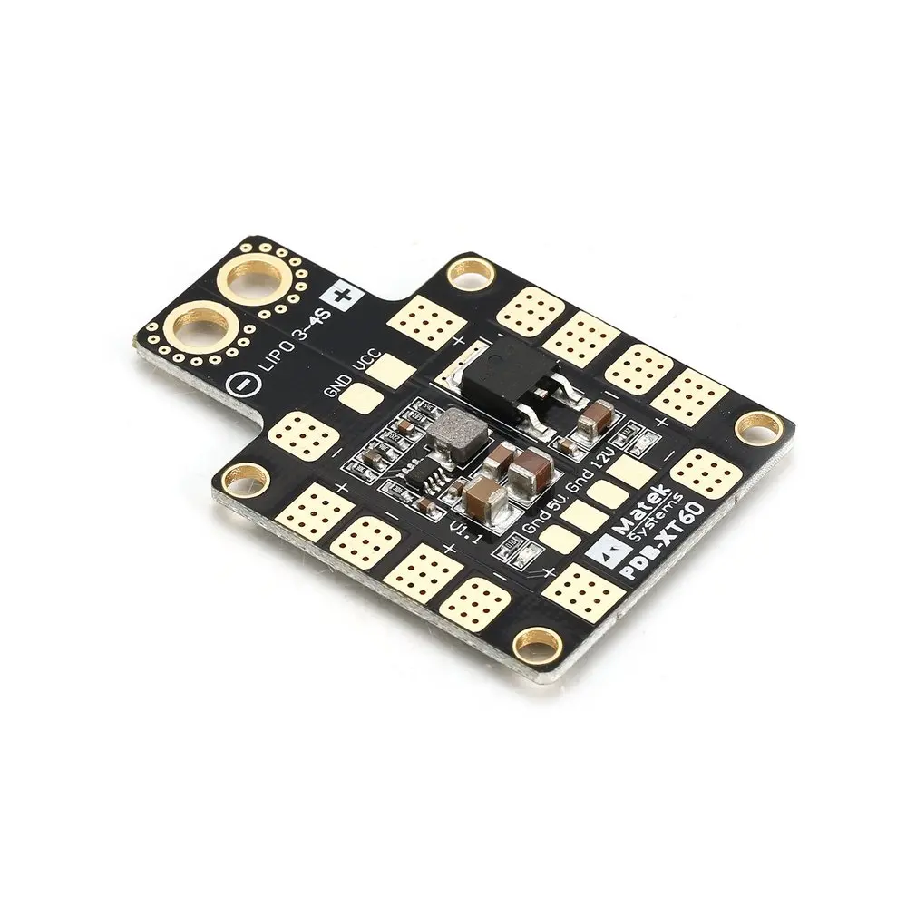 PDB XT60 Дрон Lipo 3-4S распределительная плата питания с W/ BEC 5V 2A 12V 0.5A для RC FPV