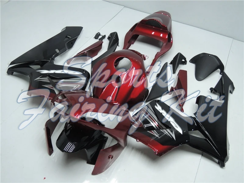 Обтекатели для CBR 600 RR 2003 2004 Черный Красный CBR600 03|Полные комплекты обтекателей| |