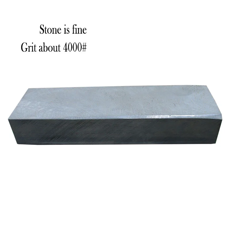 

4000 Grit Natural Whetstone Double-Sided Fine Grinding Stone for Knives Kitchen Grindstone 230 * 70 * 40mm Bluestone