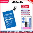 Аккумулятор LOSONCOER A1760, 400 мА  ч, для Apple watch Series 1, Series 2, 38 мм, 42 мм