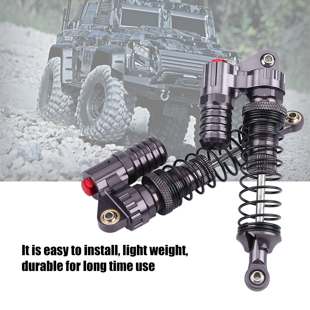 2 Pcs Shock Absorber For Axial / SCX10 D90 TRX-4 RC Model Part &amp Acces Aluminium Alloy Rc Toys Accessories | Игрушки и хобби