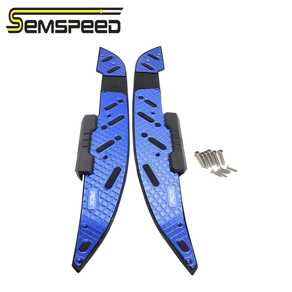 

SEMSPEED PCX 160 PCX125 2021 Front Footboard Foot Pedals Footrest Fit Honda Modified Motorcycle Footboards For pcx125 pcx 2021