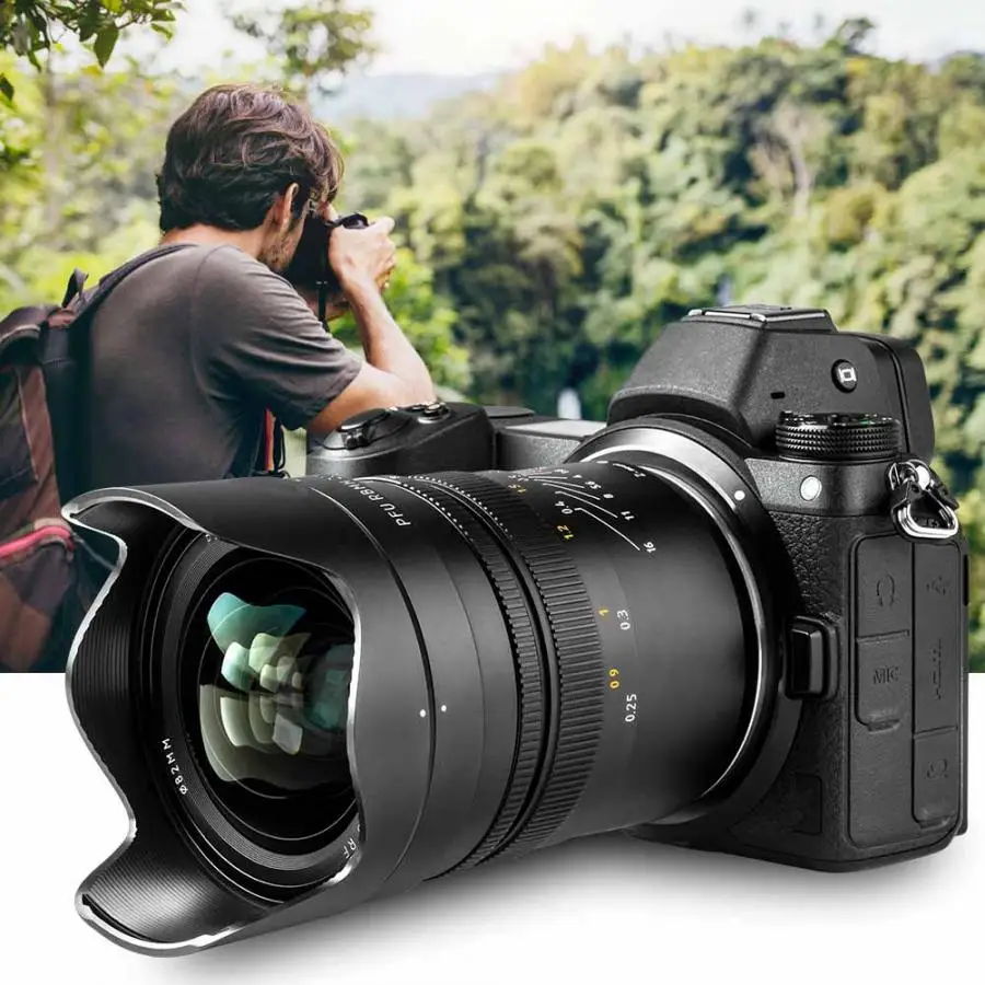Lentes VILTROX 20 мм F1.8 полная Рамка Ручной объектив подходит для Z6 Z7 камеры s Камеры len