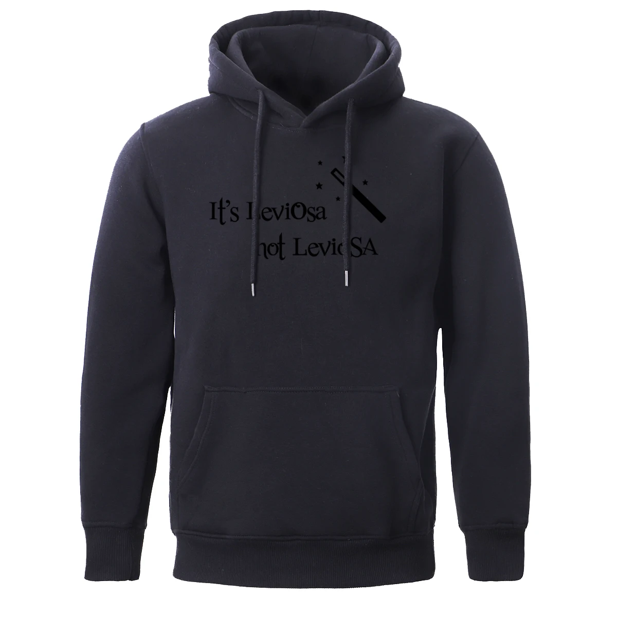 

2021 Thick Fashion Streetwearit'S Leviosa Not Leviosa Printing Mens Hoodies Warm Comfortable Men'S Hoody Oversize Soft Hooded