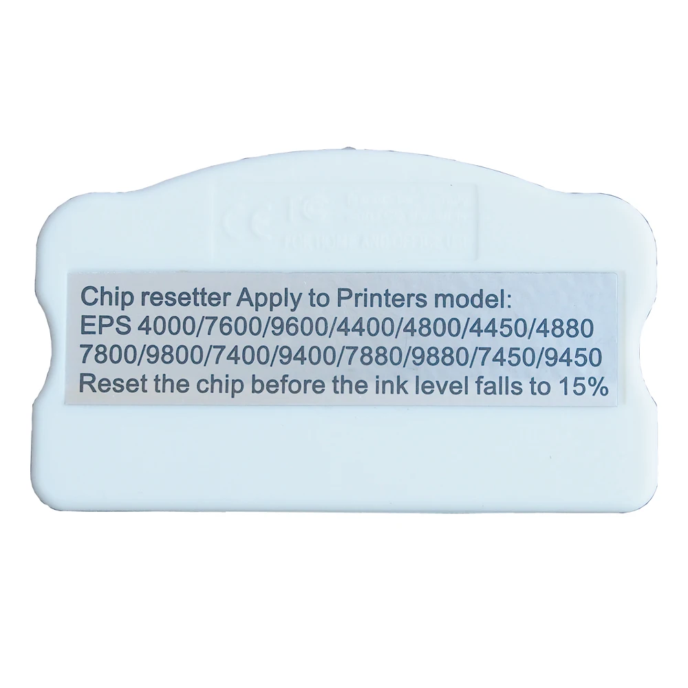

Сброс чипа картриджа с чернилами DX5 для Epson Stylus Pro4000 4400 4800 4880 7600 7800 9800 7880 9880 9400 9600 10000 10600