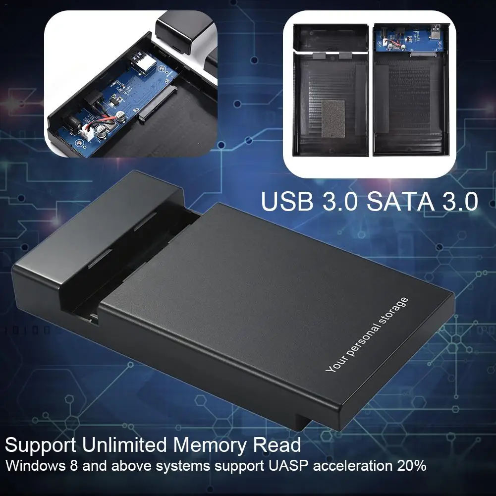 Чехол для жесткого диска 2 5/3 5 дюйма корпус 3 чехол SATA к USB3.0 внешний с поддержкой