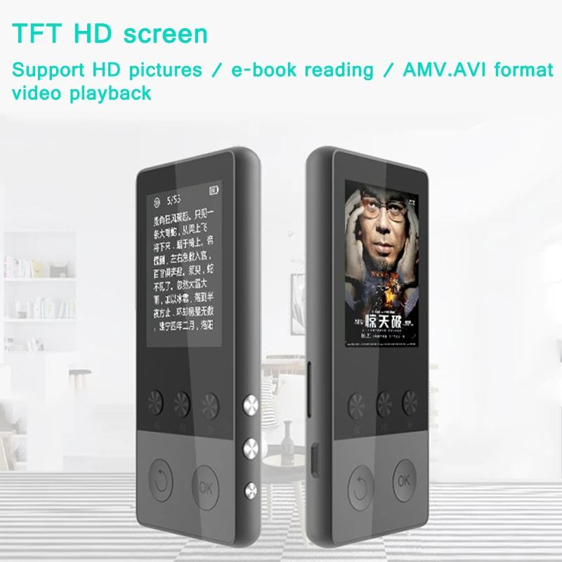 MP3-плееры с Bluetooth 8 ГБ Hi-Fi музыка USB портативный экран 1 дюйма TFT FM-радио NC99 |