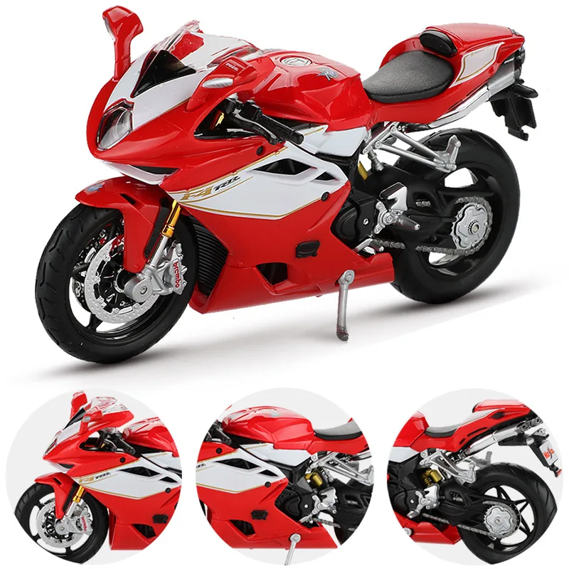 Модель мотоцикла Maisto 1:12 игрушка из сплава мотоцикл Panigale 1199 H2R внедорожные