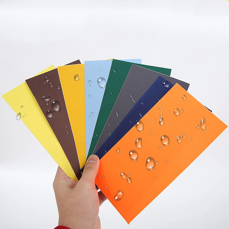 Однотонные самоклеящиеся нашивки для ремонта одежды тканевая наклейка набор