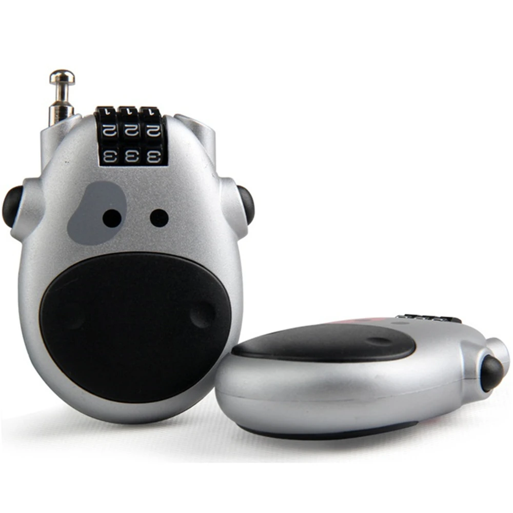 Механический замок с паролем Портативный Регулируемый чемодан из стальной