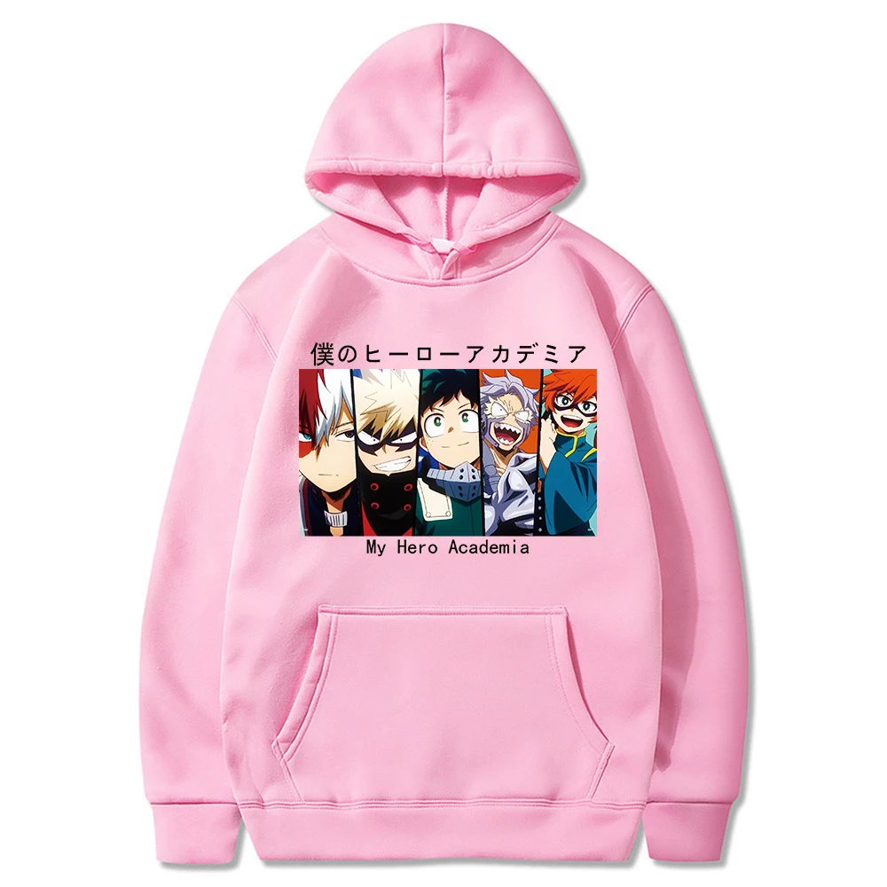 Мой герой Академии аниме Todoroki шото толстовки Мужская модная уличная одежда с