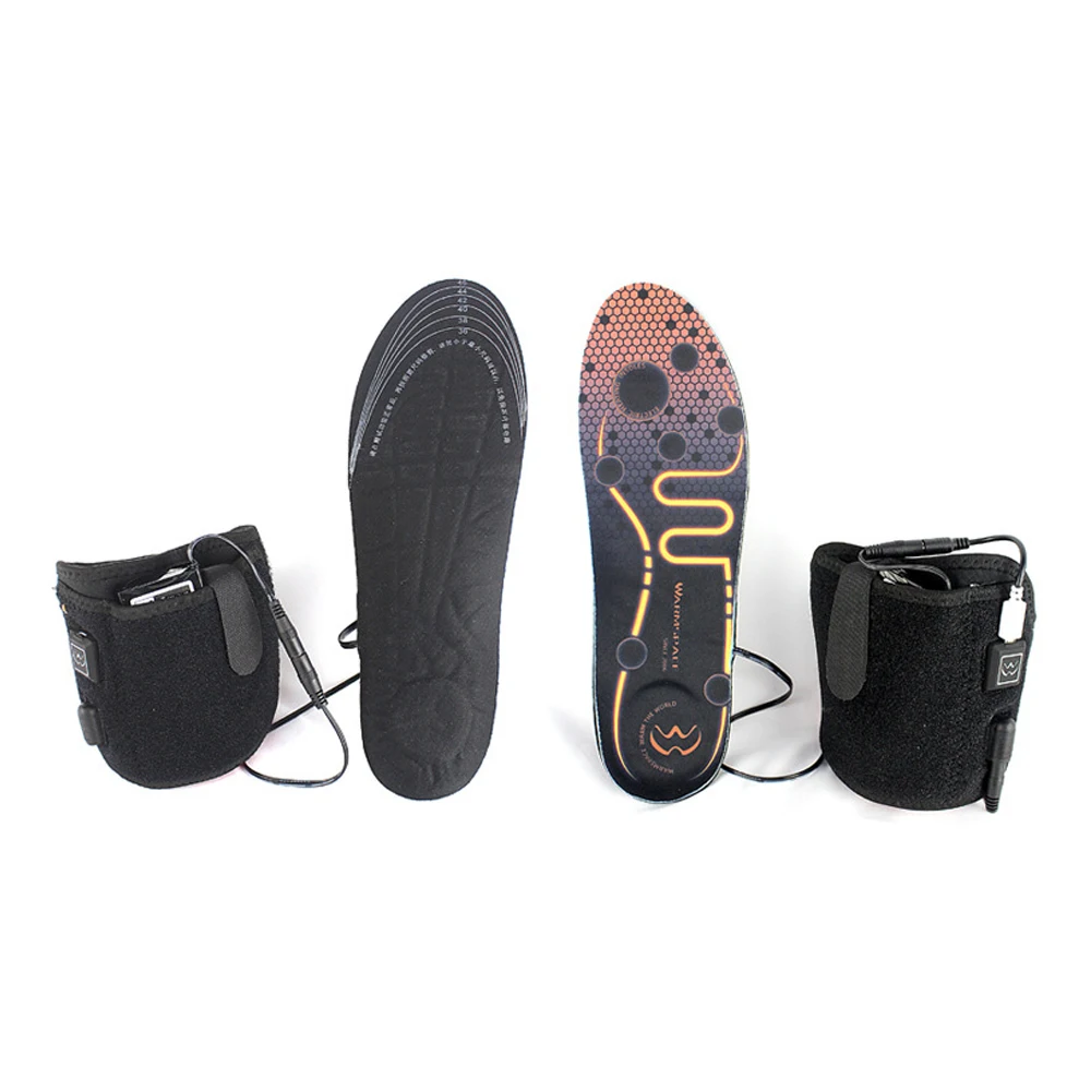 Мотоциклетная обувь Стельки с электрическим подогревом на батарейках