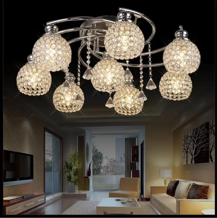 Современная простая потолочная лампа для столовой гостиной креативная