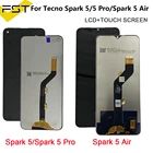 ЖК-дисплей для Tecno Spark 5 Air KD6a, дисплей для Tecno KD6 LCD Tecno Spark 5 Pro KD7 KD7h KD7s LCD