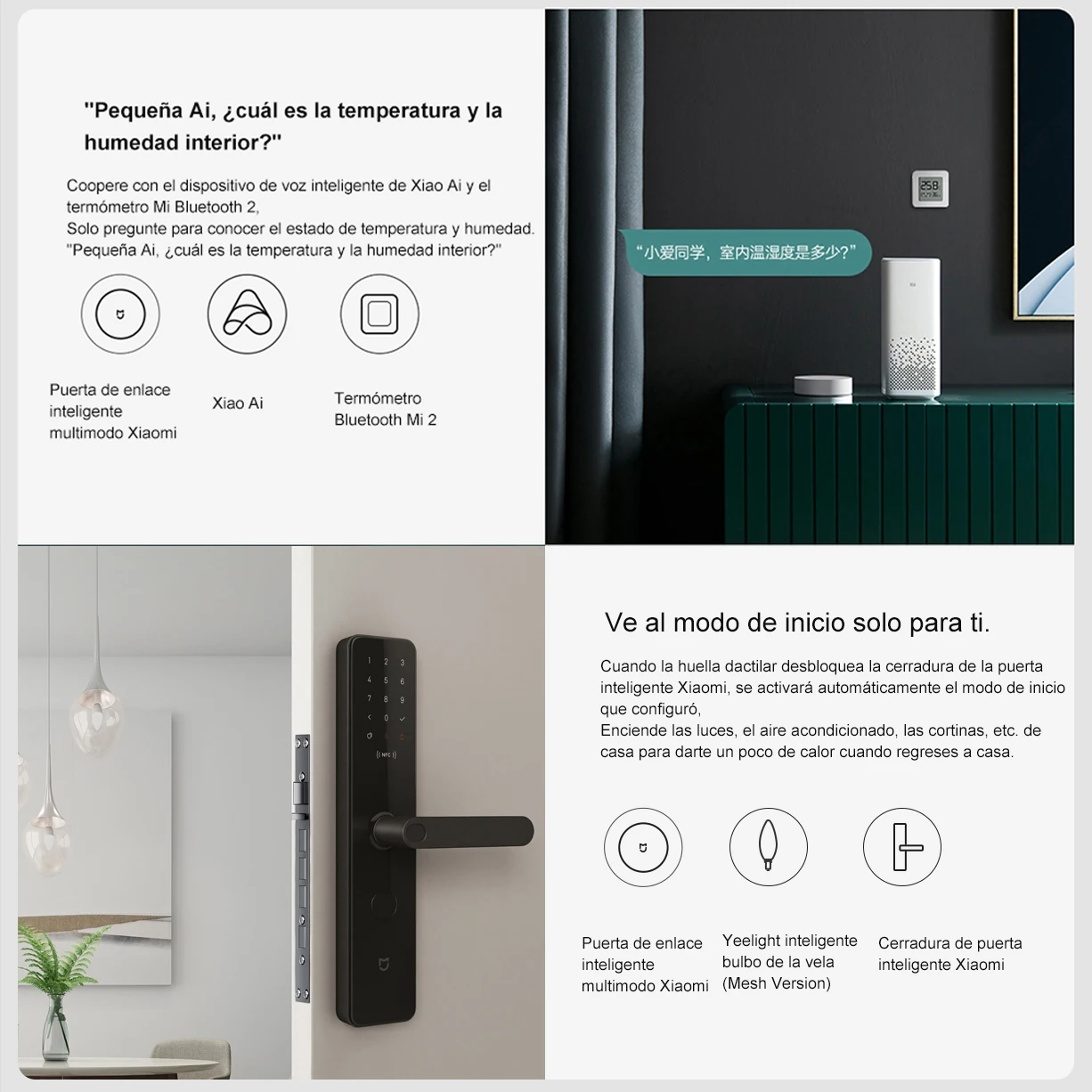 Умный многорежимный шлюз Xiaomi Zigbee3.0 Wi-Fi Bluetooth сетчатый хаб работает с приложением