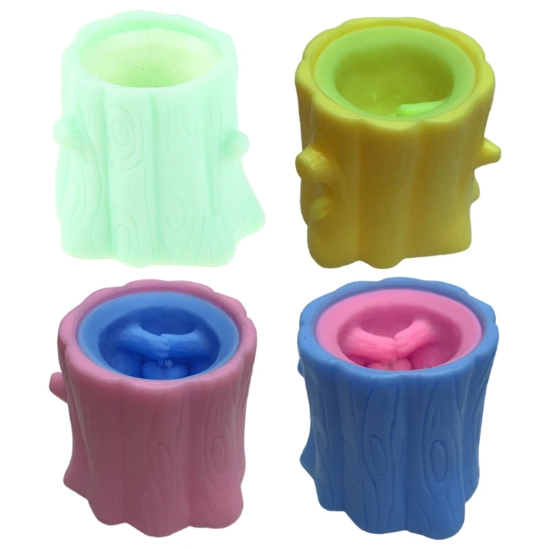 

Squeeze Squirrel Toys Stress Relief Squirrel Cup Vent Decompression Hand Grip Toys Creative Gift Party Decorative Favors
