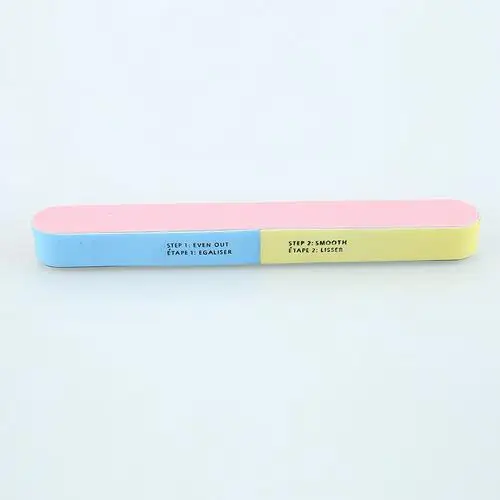 Nail File Buffer 1 шт из нержавеющей стали отодвигатель кутикулы двуглавый дизайн ногтей инструменты кутикула ноготь искусство педикюр ложка-толкатель для удаления - Цвет: Nail File Buffer