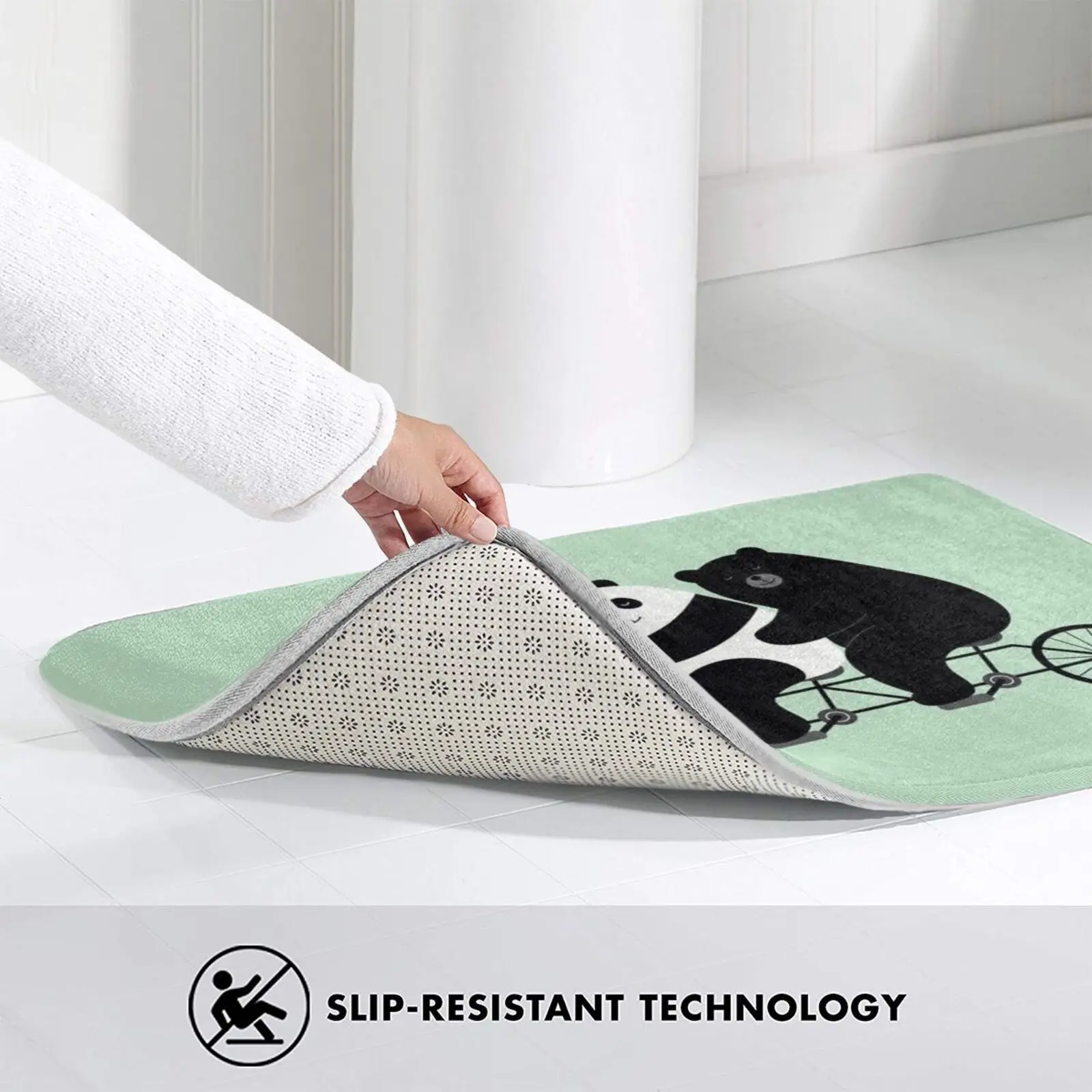 Коврик для домашнего времени противоскользящий коврик входной двери в спальню