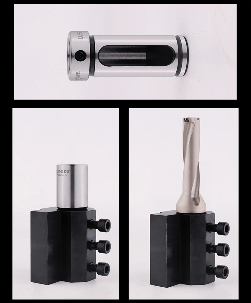 OYYU D25 6 7 8 9 10 12 14 16 20 мм Сокращающий Рукав Инструменты для Токарного Станка U сверло Руководство по Токарному Держателю с Крышкой Включено.