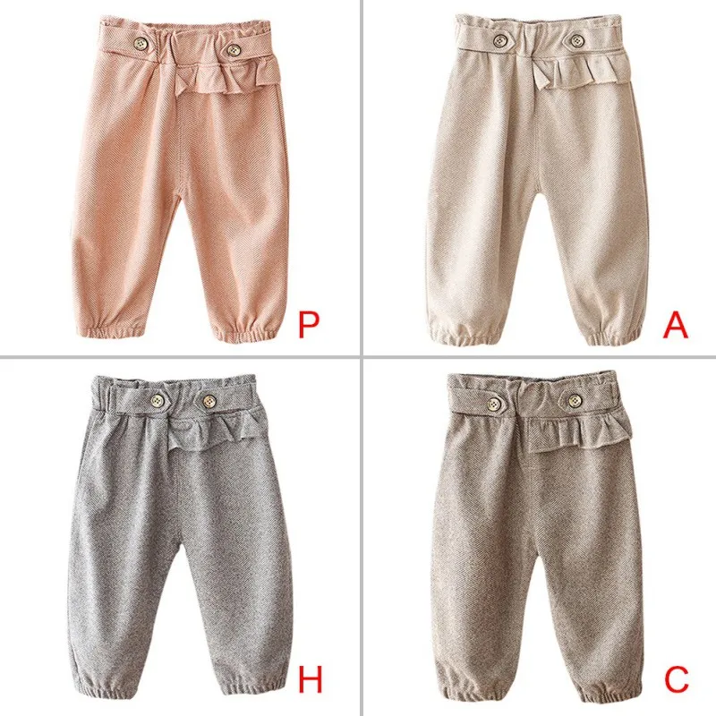 6 штаны для девочек детская одежда маленьких осеннее Хлопковое платье