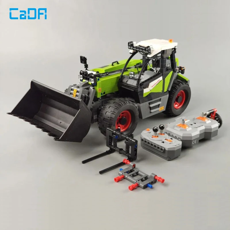 Preise Neue 1469 Stücke Cada Multi-funktion Loader High Tech Creator RC Full-featured Engineering Fernbedienung C61051 Gebäude Block Spielzeug
