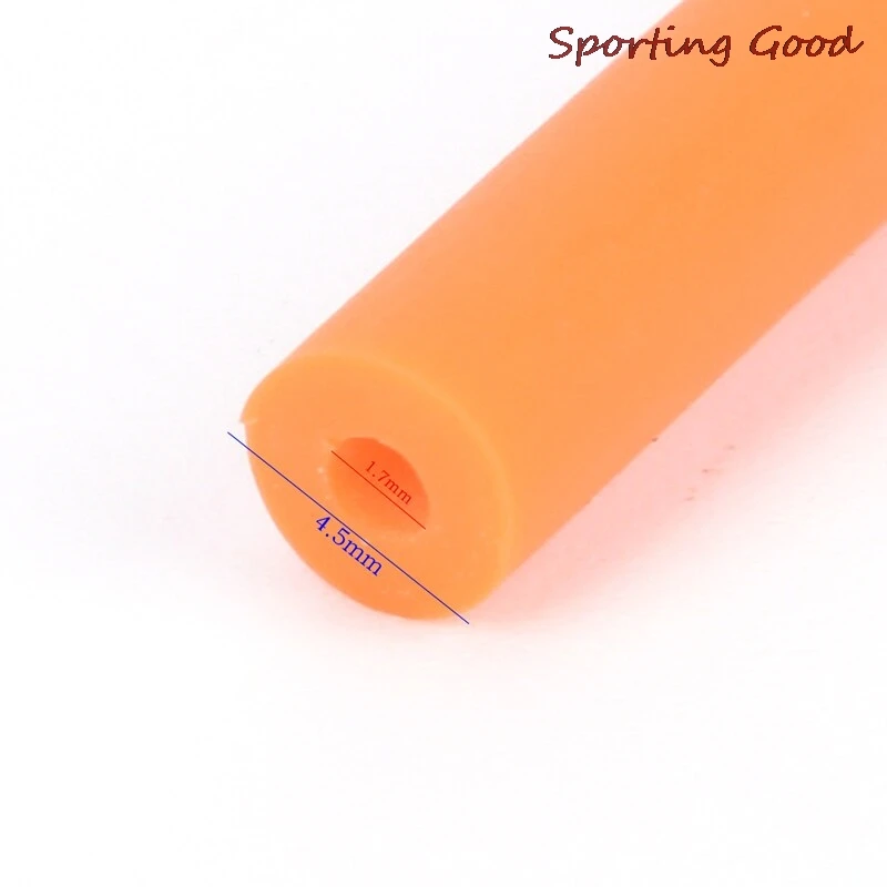 1m Elastic Slingshot Rubber Tube - Natural Latex Stretch Replacement Band for Outdoor Catapults (1.7x4.5mm) image 6