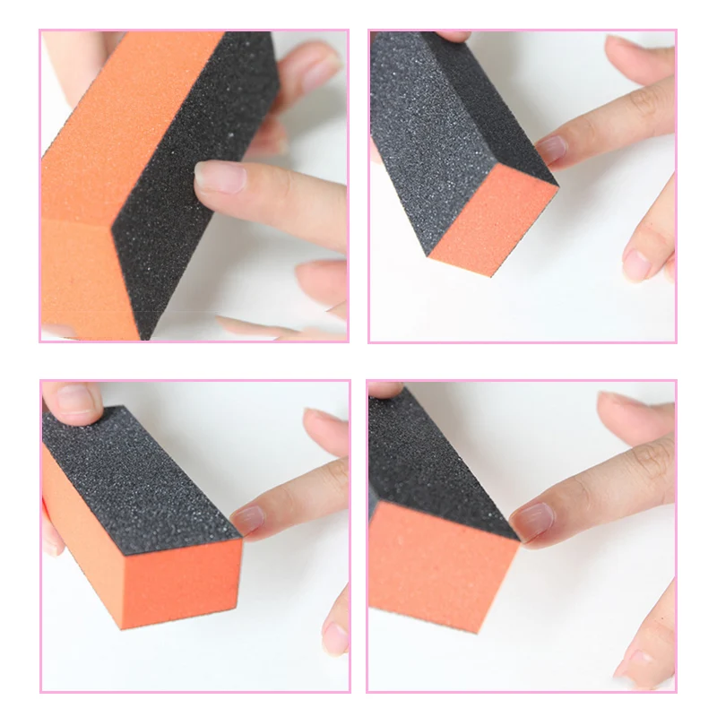 Шлифовальный блок для маникюра и педикюра мягкий профессиональный Прочный буфер