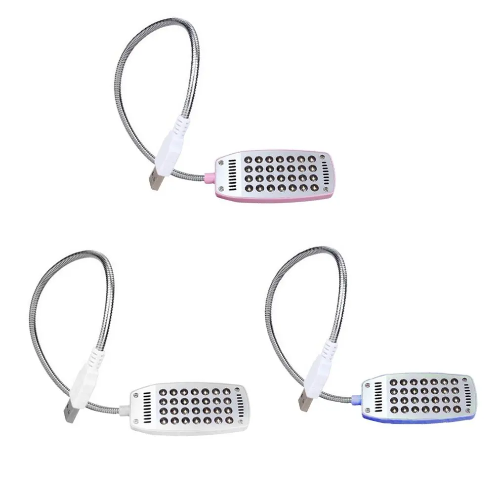 1 шт. яркий 28 светодиодный USB мини светильник Гибкая компьютерная лампа для