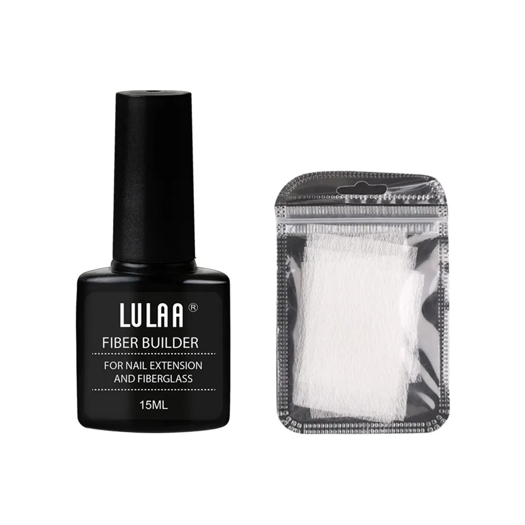 10/20 pcs Fiberglass With Fiber Builder Gel Nail Polish Set Quike Poly Gel Vernis Semi Permanant UV Lamp Manicure Set#YH1