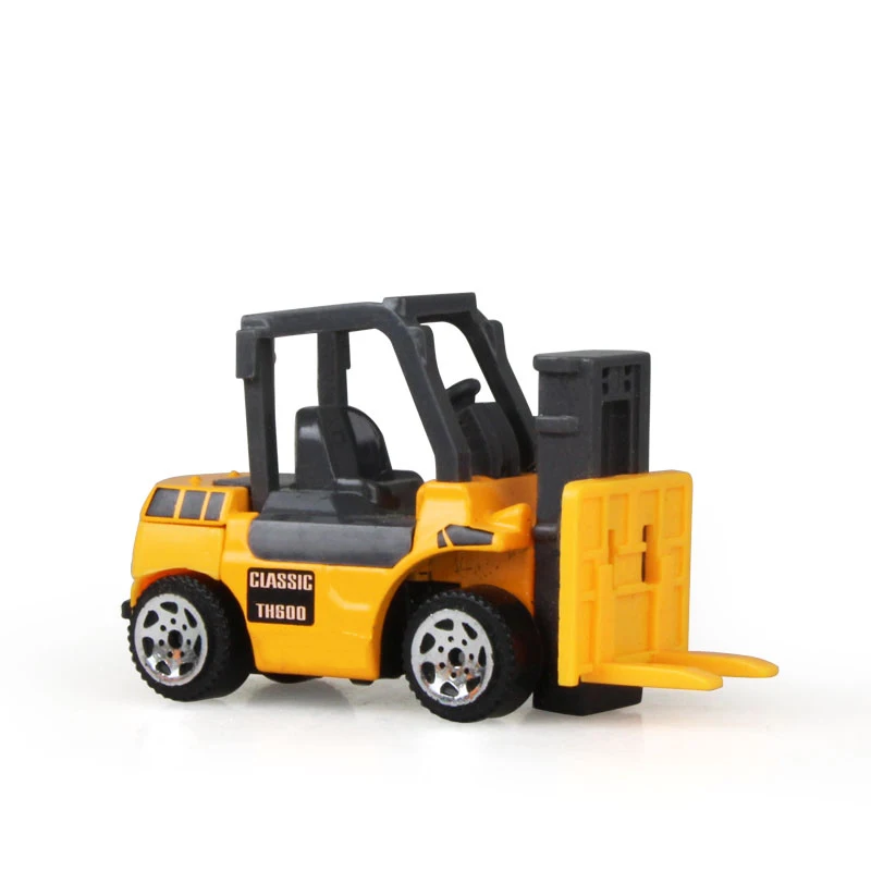 

6pcs/set mini Diecasts Car alloy construction vehicle Engineering Car Dump Truck Artificial Model Toys For boy kids